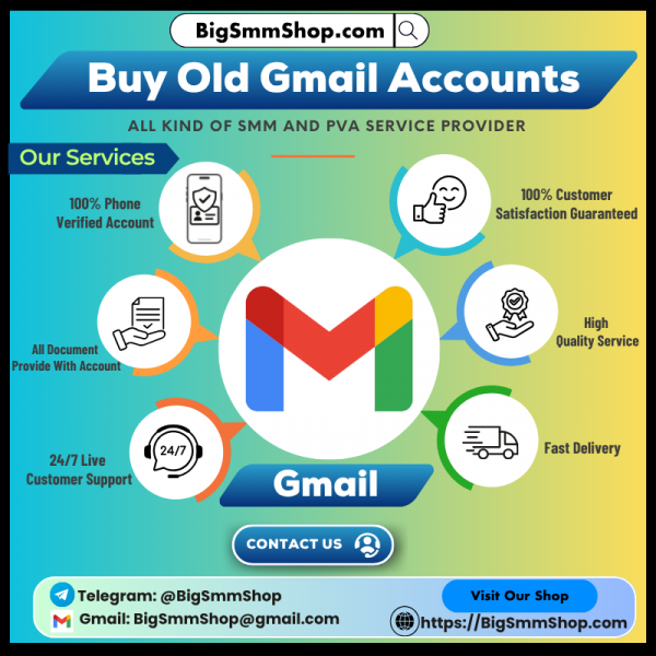 Buy Old Gmail Accounts