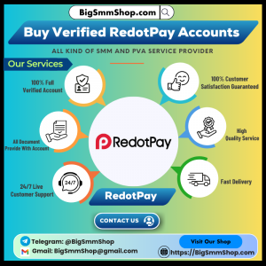 Buy Verified RedotPay Accounts