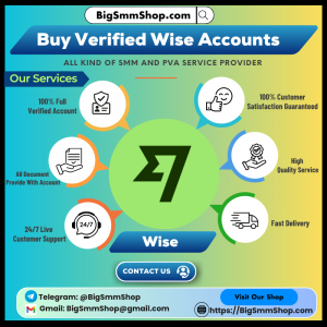 Buy Verified Wise Accounts-Secure & and Global Payments
